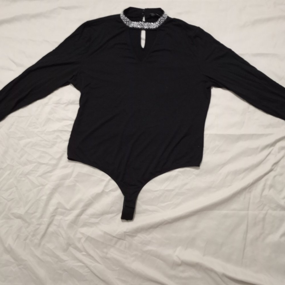 Womens Black Bodysuit